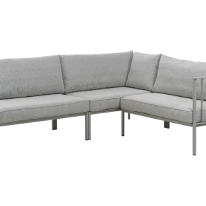 Garten Lounge Ecksofa Gartensofa Upper Aluminium hellgrau Rabatt